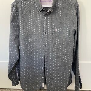 Original Penguin Mens Large Casual Button Down Shirt.